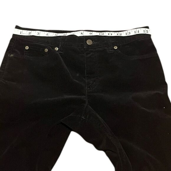 Ralph Lauren Black Corduroy Classic Bootcut Pants, Size 6 - Picture 8 of 10